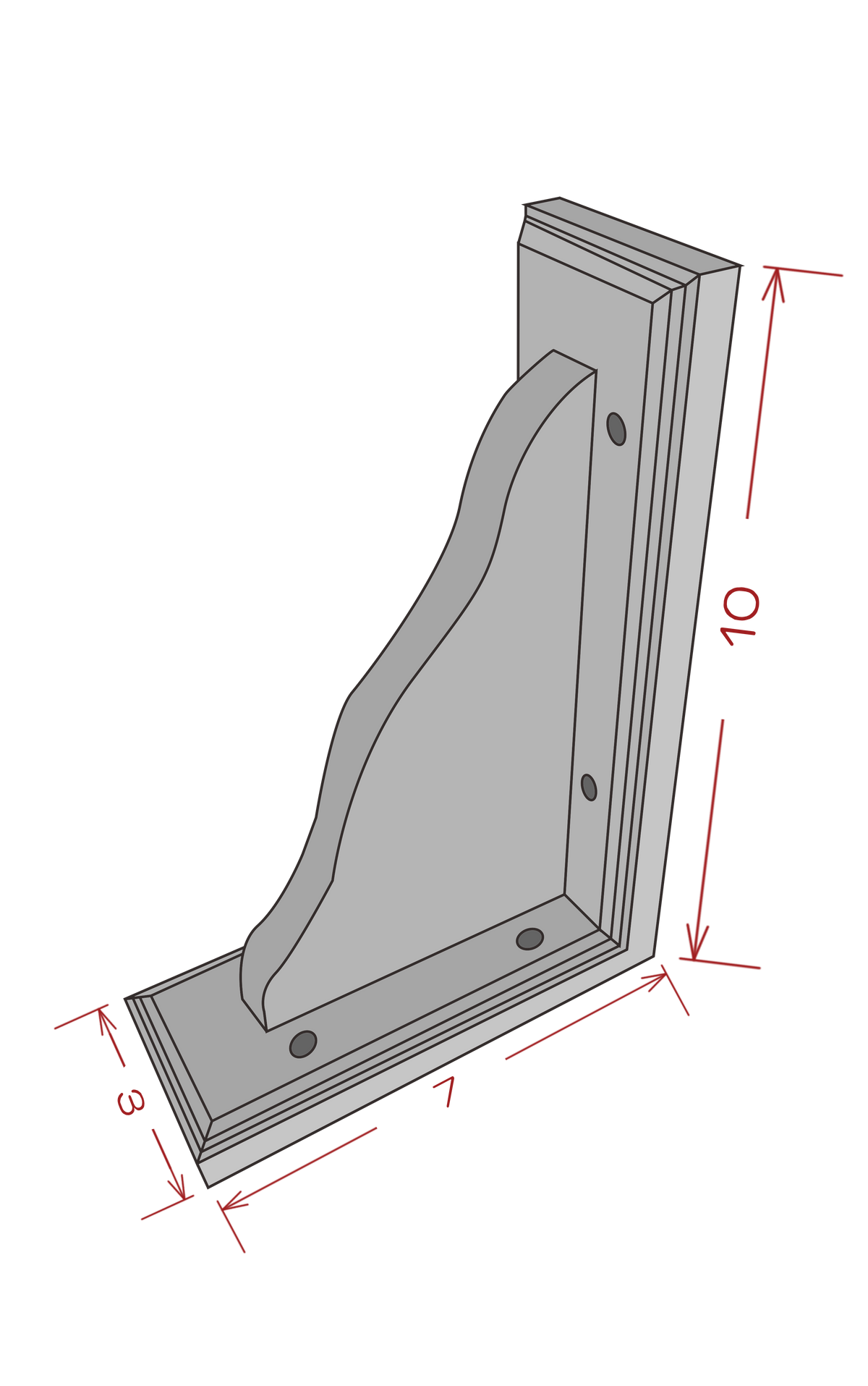 Corbel Basic - Shaker White