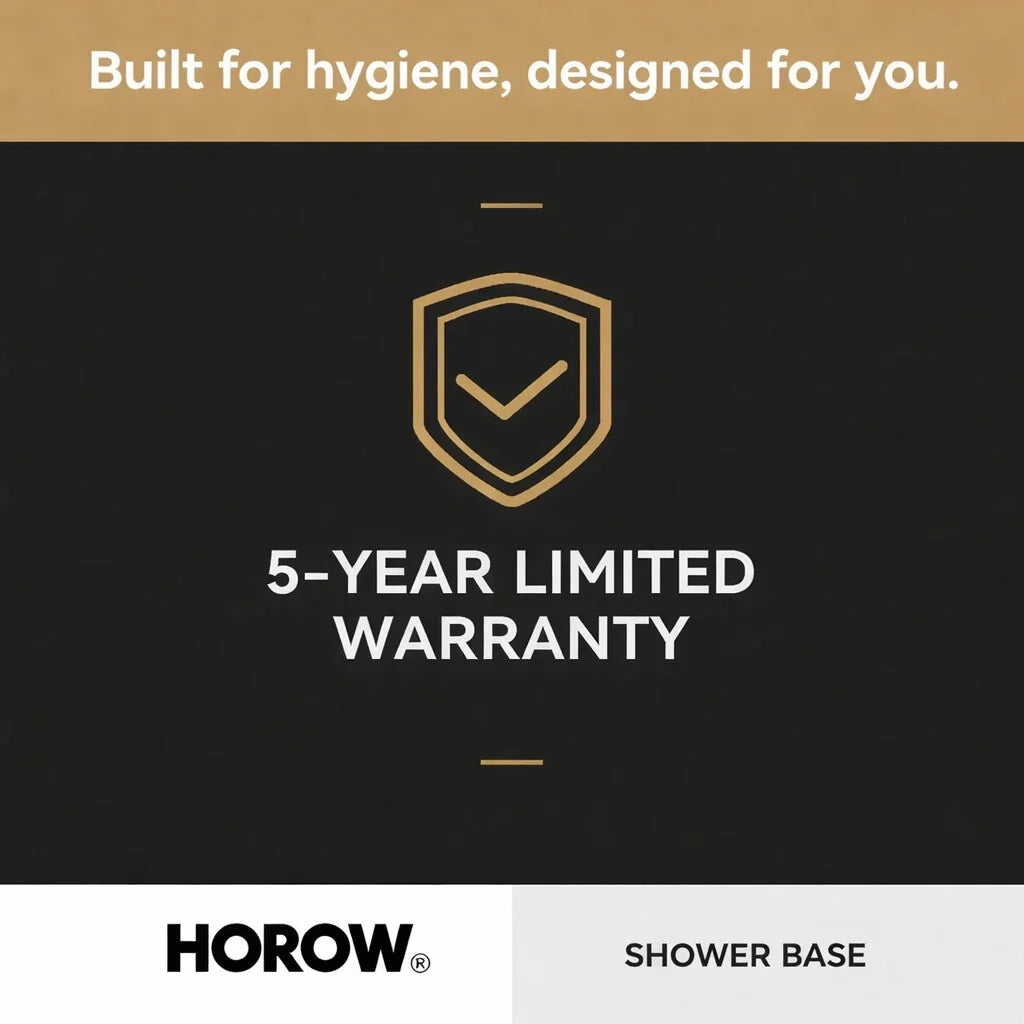 SS6032-CH-R 60" Shower Pan with ADA Seat Height & Right Drain