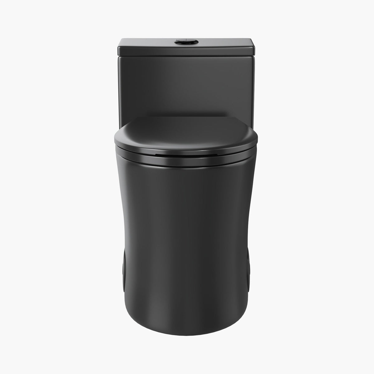 T0338B matte black one-piece toilet