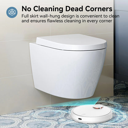 Wall Mounted Toilet with Power Flush and Sleek Model TG03W