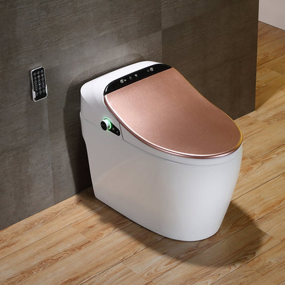 Hynova AX2 Automatic Smart Bidet Toilet with Auto Open/Close Lid Rose Gold 1.28 GPF