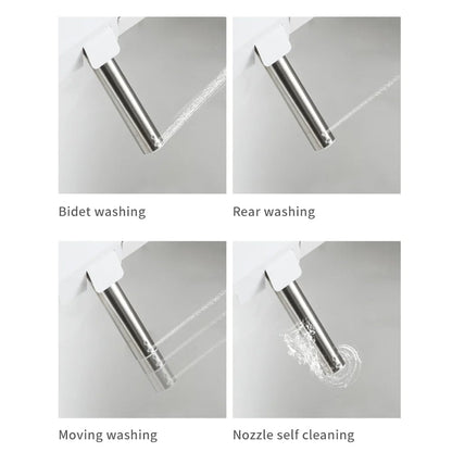 Automatic Flushing Smart Bidet Toilet with Dual Flush 1.32/1.58 GPF