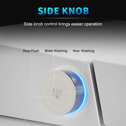 Hynova AX4 Smart Bidet Toilet with Foot Sensor Flushing 1.32 GPF