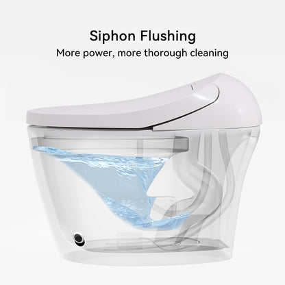 Automatic Flushing Smart Bidet Toilet with Dual Flush 1.32/1.58 GPF
