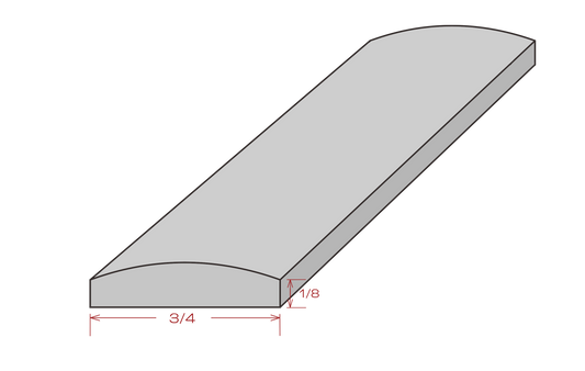 Batten Molding - Shaker White