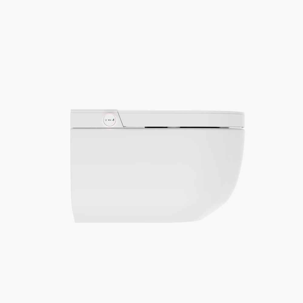 Airloo S2 Wall-Mounted Smart Bidet Toilet with In-Wall Tank, UV sterilization, 1.32 GPF