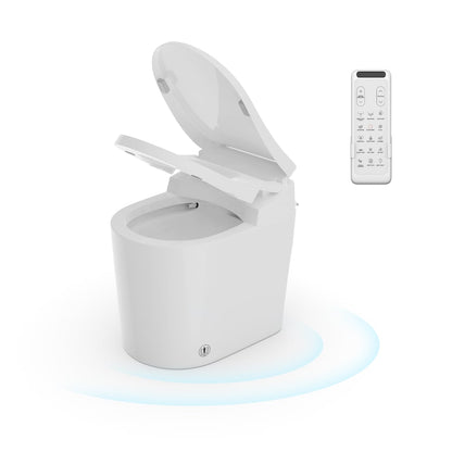 Fitro H1 Compact Smart Bidet Toilet with Deodorization and Automatic Flushing, 1.32 GPF