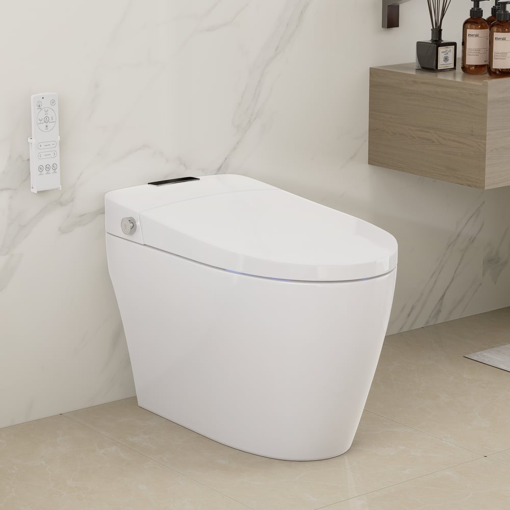 Hynova AX4 Smart Bidet Toilet with Foot Sensor Flushing 1.32 GPF