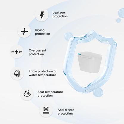 Glowin K4 Smart Bidet Toilet with Aromatherapy, ADA Height, Dual Flush 0.92/1.32 GPF
