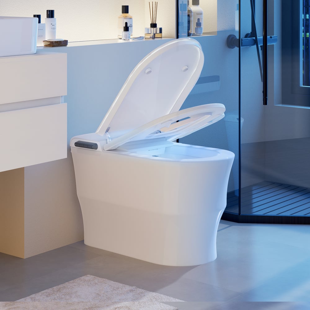 Nexin C2 Automatic Smart Bidet Toilet with Foam Shield and Aromatherapy