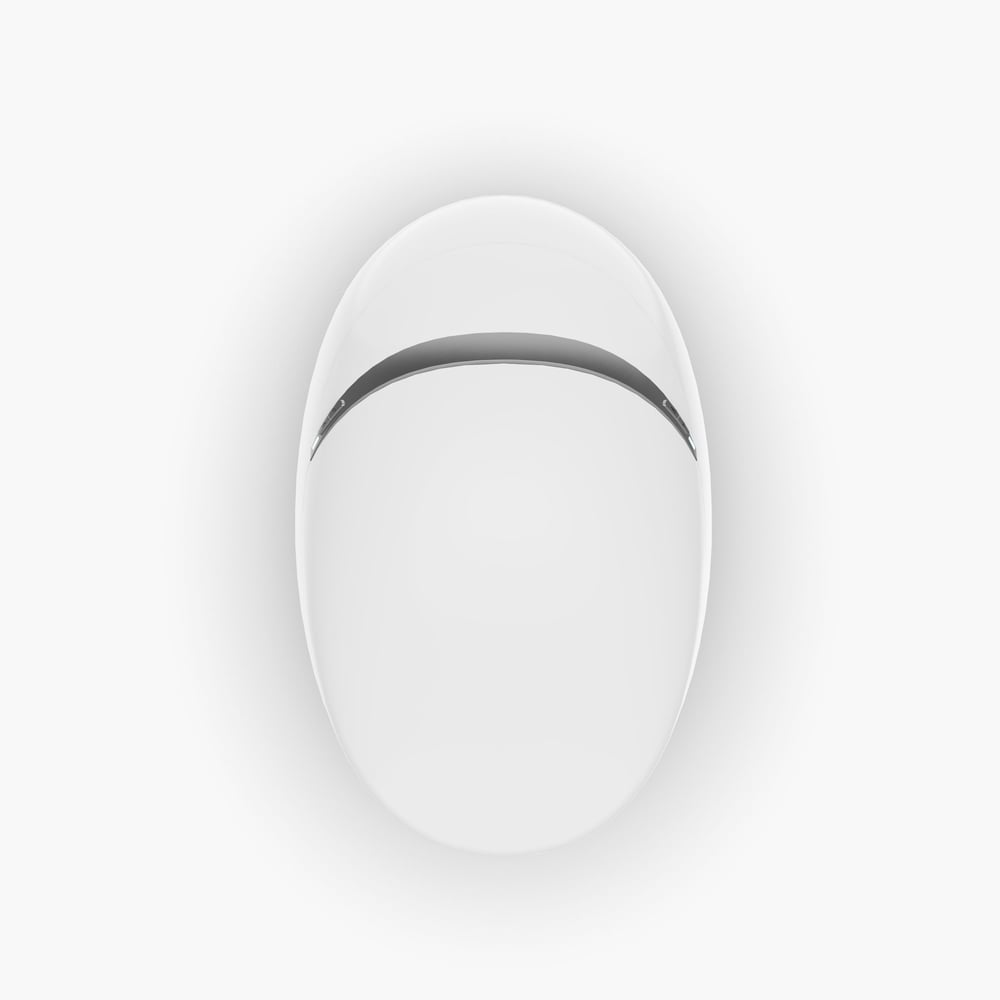 Oluxe G3 Egg-Shape Automatic Smart Bidet Toilet with Built-in Tank, Dual Flush 1.32/1.58 GPF
