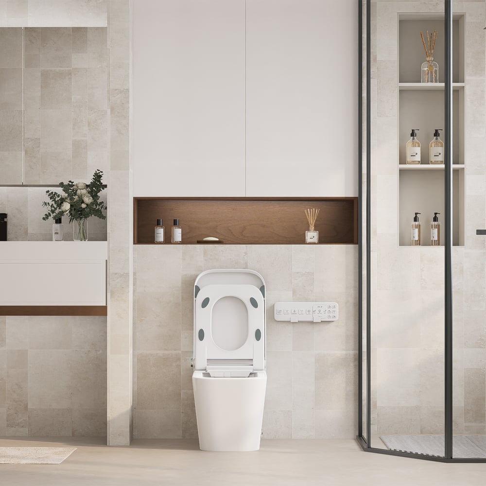 Cubera V2 Smart Bidet Toilet with Aromatherapy, Dual Flush 1.32/1.58 GPF