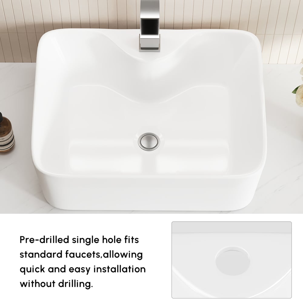 Modena 35.4"Floating Single Bathroom Vanity with Sink, Sintered Stone Top