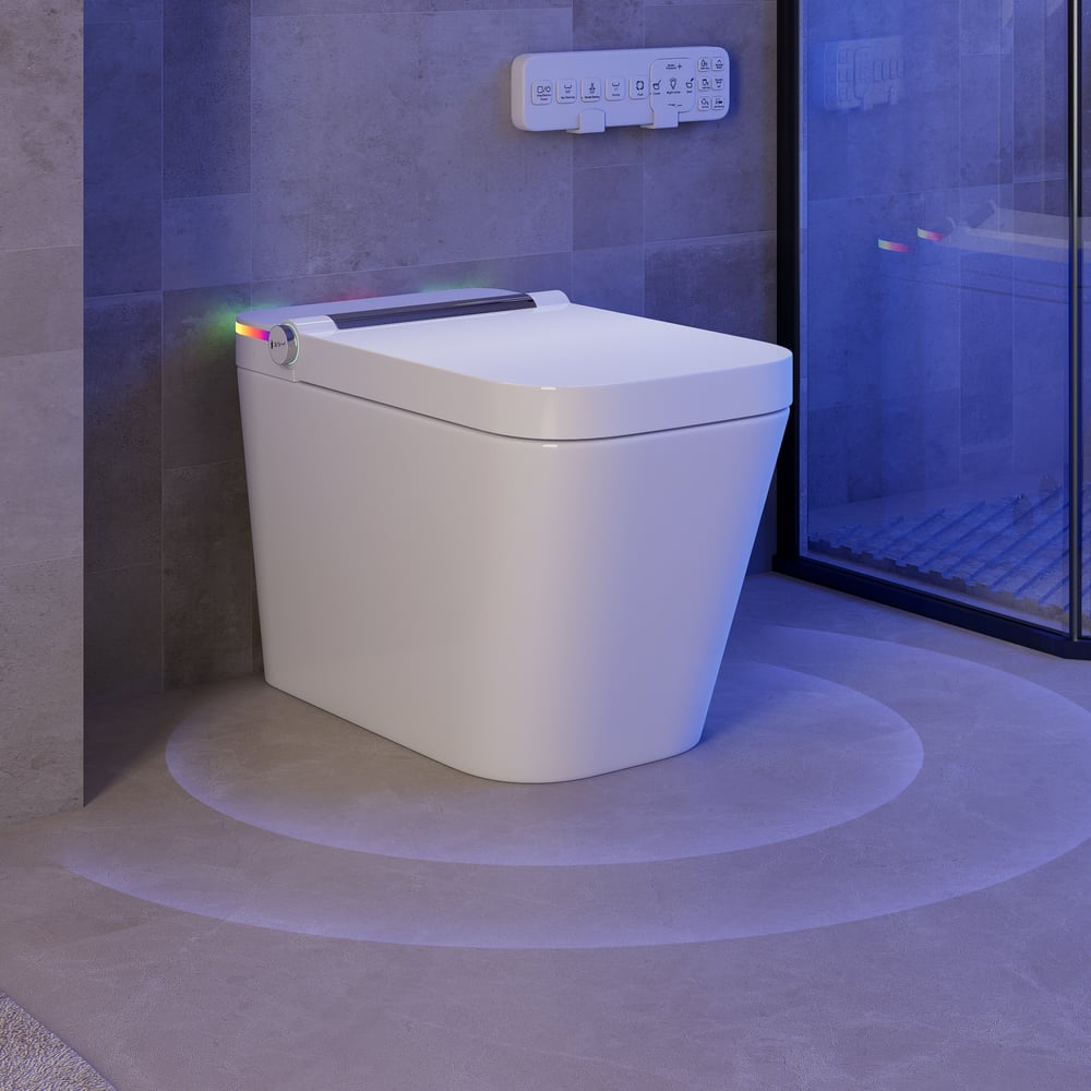Cubera V2 Smart Bidet Toilet with Aromatherapy, Dual Flush 1.32/1.58 GPF