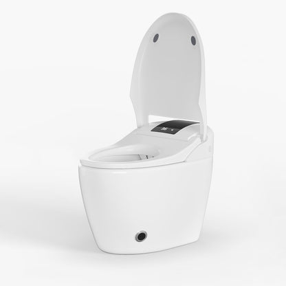 Hynova AX8 Pro Smart Bidet Toilet with UV Sterilization, White, 1.28 GPF