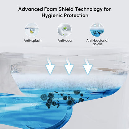 Airloo S6 Wall-Mounted Smart Bidet Toilet with Auto Lid, Aromatherapy