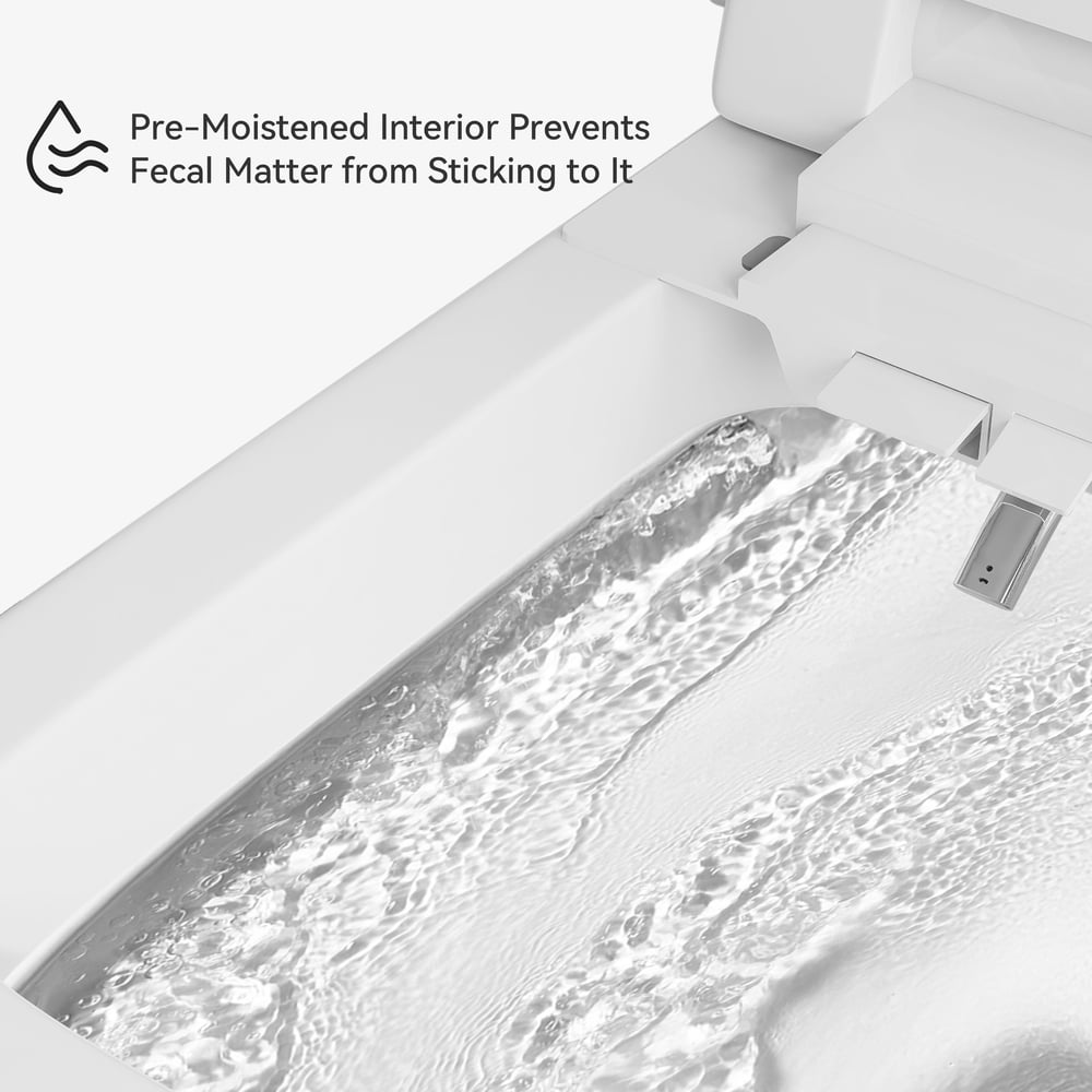 Cubera V2 Smart Bidet Toilet with Aromatherapy, Dual Flush 1.32/1.58 GPF