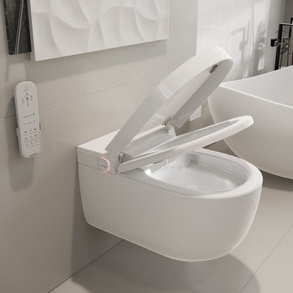 Airloo S2 Wall-Mounted Smart Bidet Toilet with In-Wall Tank, UV sterilization, 1.32 GPF