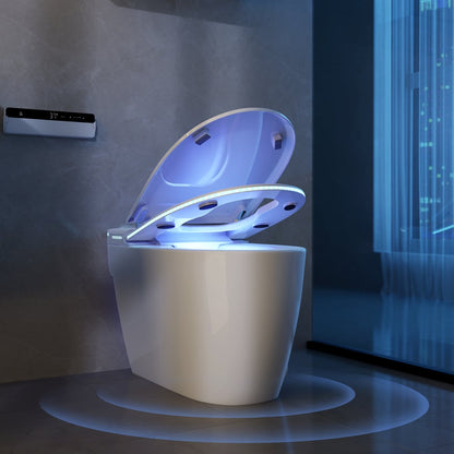 Glowin K2 Smart Bidet Toilet with Built-in Tank, 1.28 GPF