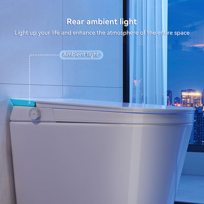 Glowin K4 Smart Bidet Toilet with Aromatherapy, ADA Height, Dual Flush 0.92/1.32 GPF