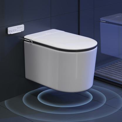 Airloo S6 Wall-Mounted Smart Bidet Toilet with Auto Lid, Aromatherapy
