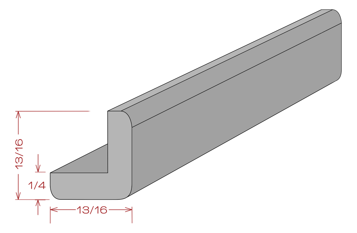 Outside Corner Molding - Shaker White