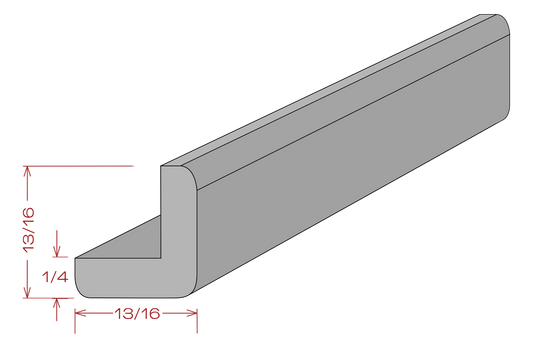 Outside Corner Molding - Shaker White