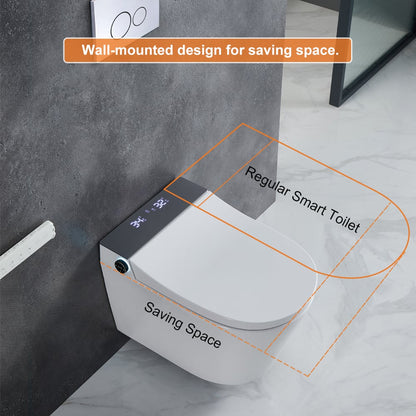 Airloo S1 Wall-Mounted Smart Bidet Toilet with Dual Flush 1.32/1.58 GPF