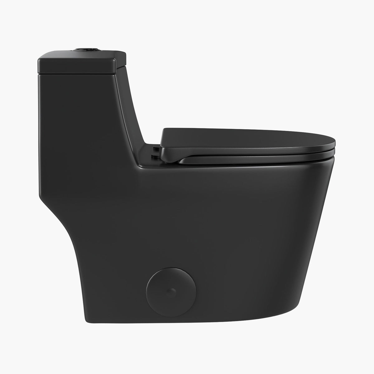 T0280B matte black one-piece toilet