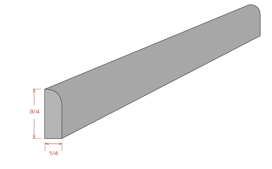 Scribe Molding - Shaker White