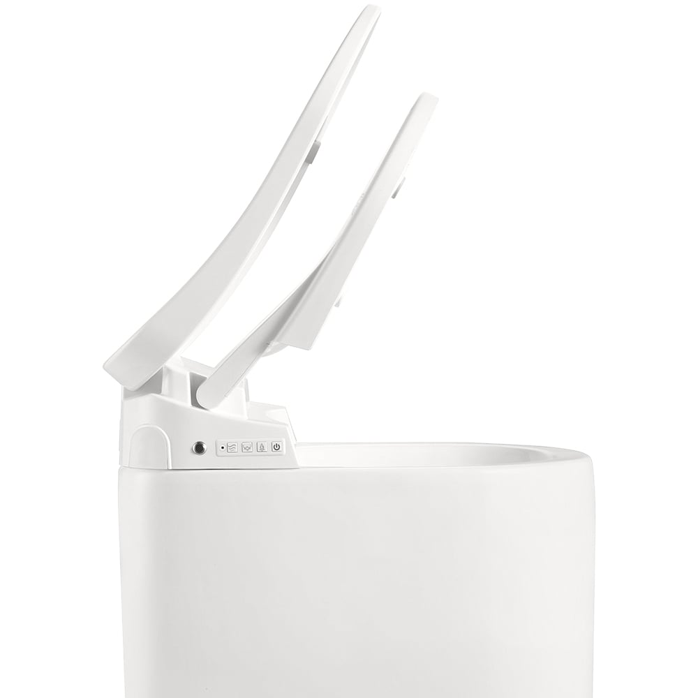 Fitro H1 Compact Smart Bidet Toilet with Deodorization and Automatic Flushing, 1.32 GPF