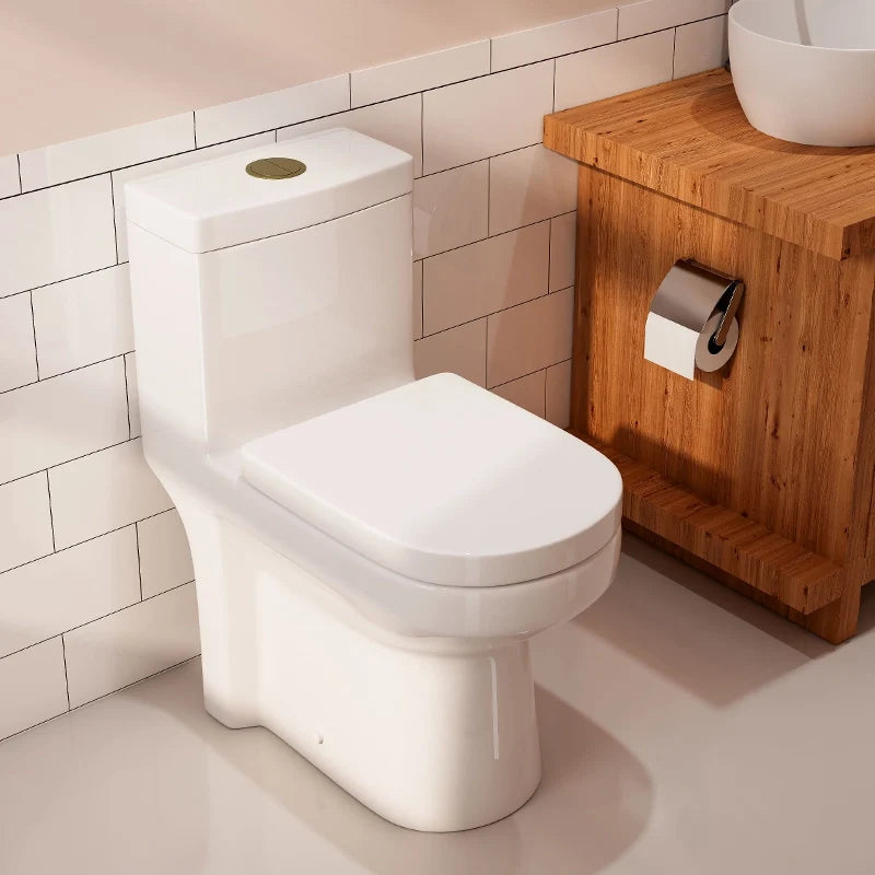 8733S-G compact one-piece toilet