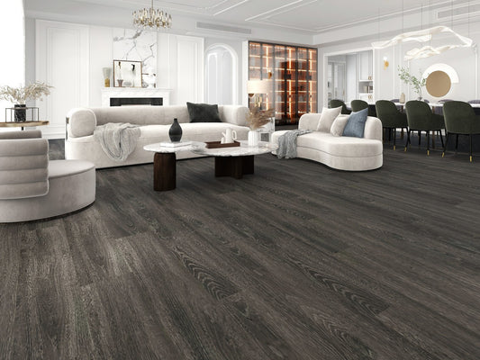 Ultra Adisa Charcoal Oak Waterproof LVP Flooring