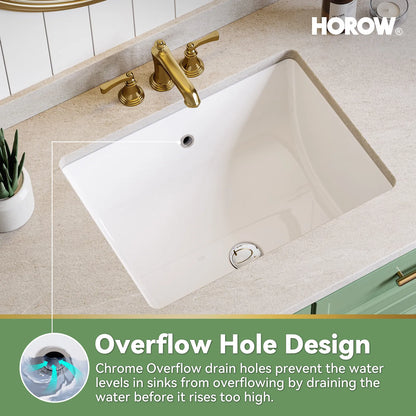 Rectangular Undermount Bathroom Sink 20 Inch Undermount Sink Model HWTP-S5138D