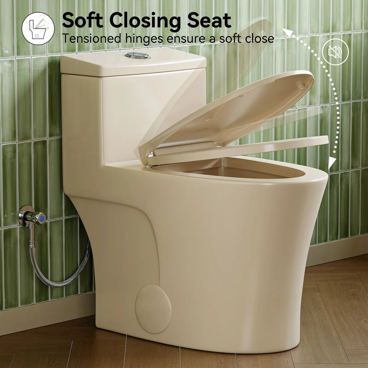 12 Inch Rough In Toilet With Biscuit Color Model T0338WBC