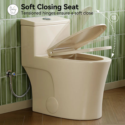 12 Inch Rough In Toilet With Biscuit Color Model T0338WBC