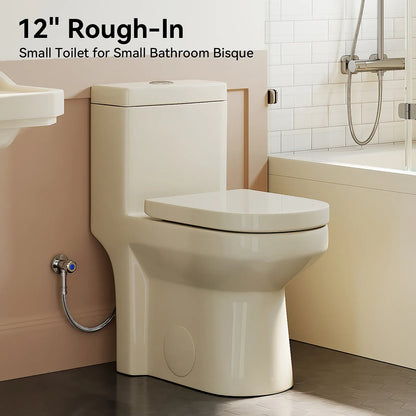 HWMT-8733BC biscuit one-piece toilet