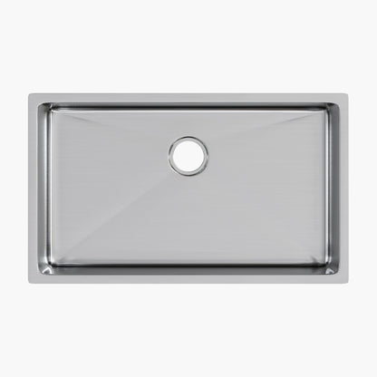 Stainless Steel Undermount Sink 32 Inch Kitchen Farm Sink Model HR-MS3219D
