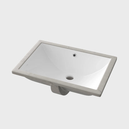 24 Inch Kitchen Sink Undermount Square Bathroom Sinks Model HWTP-S6040D