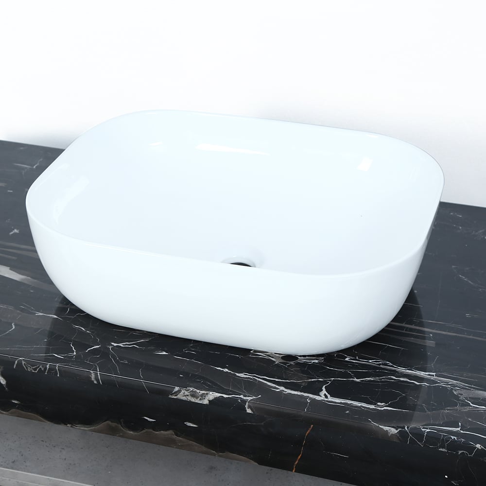 48" Modern Floating Bathroom Vanity Set with Single Vessel Sink Wall Mounted