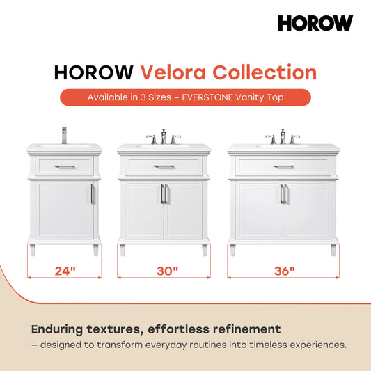 HOROW VNA Series bathroom vanity - front view