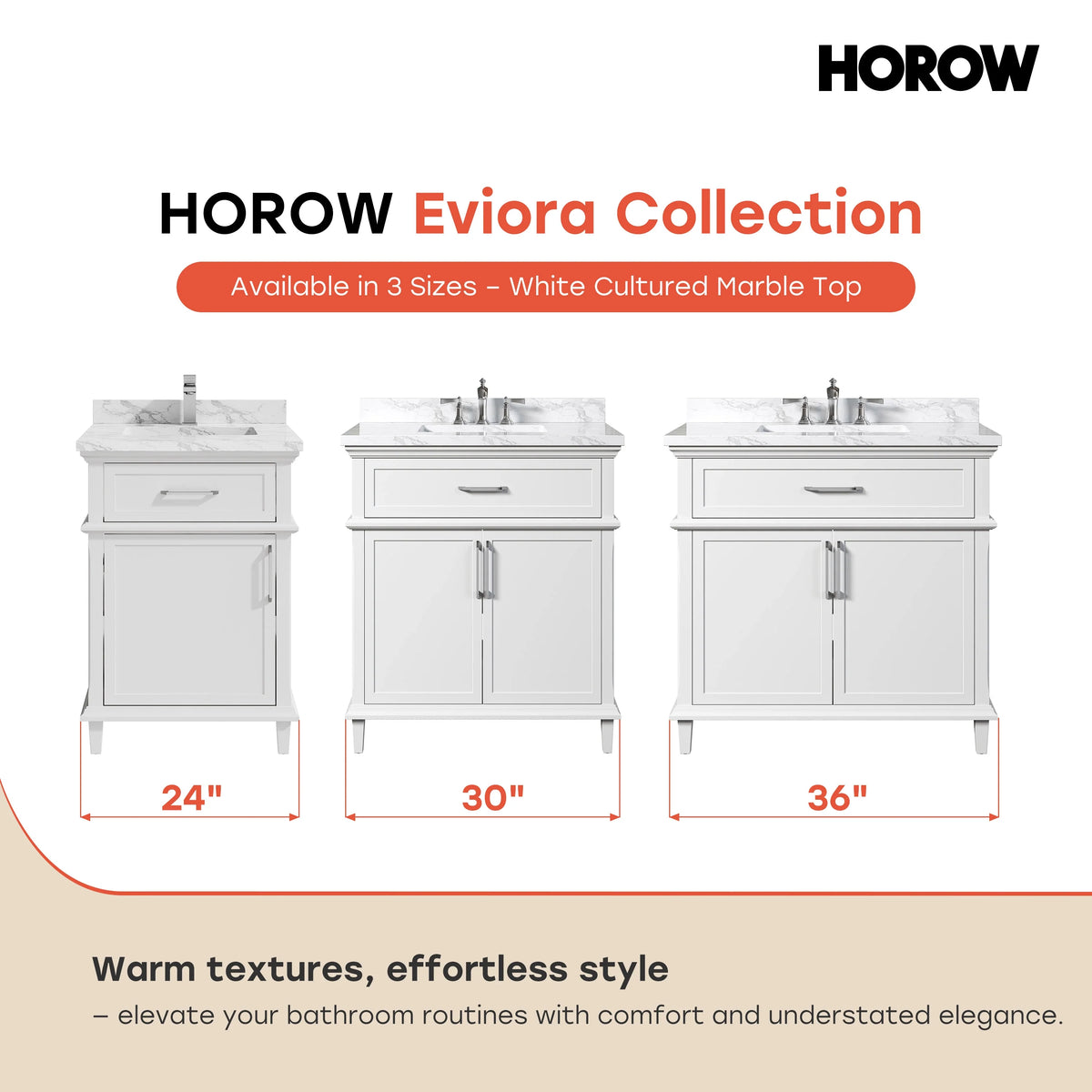 HOROW VNB Series bathroom vanity