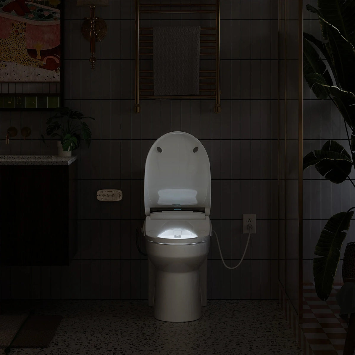 B0503 heated bidet seat