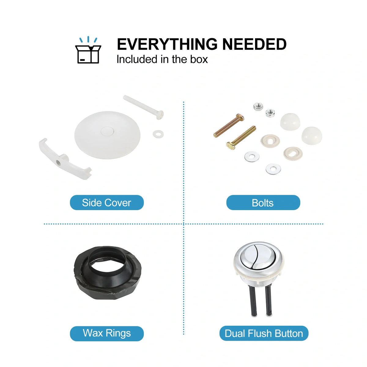 HWMT138 one-piece toilet