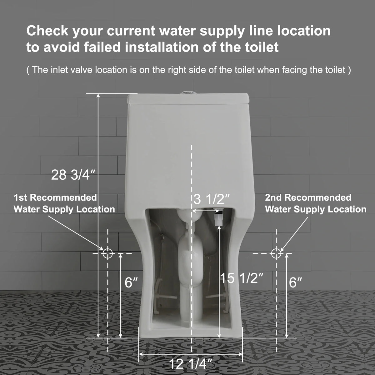 HWMT138 one-piece toilet