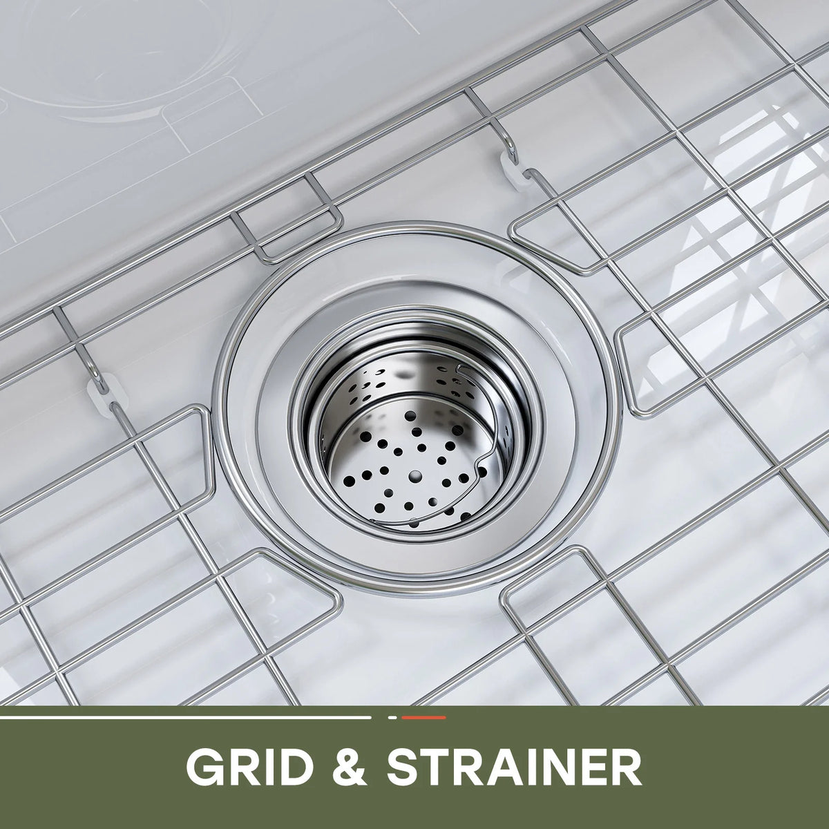30 Inch Top Mount Kitchen Sink with Drainboard – Ceramic Single Bowl
