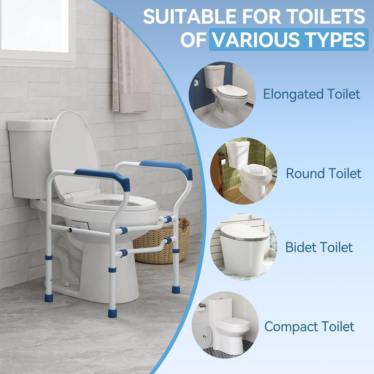 HOROW Toilet Safety Rail SL-F01A