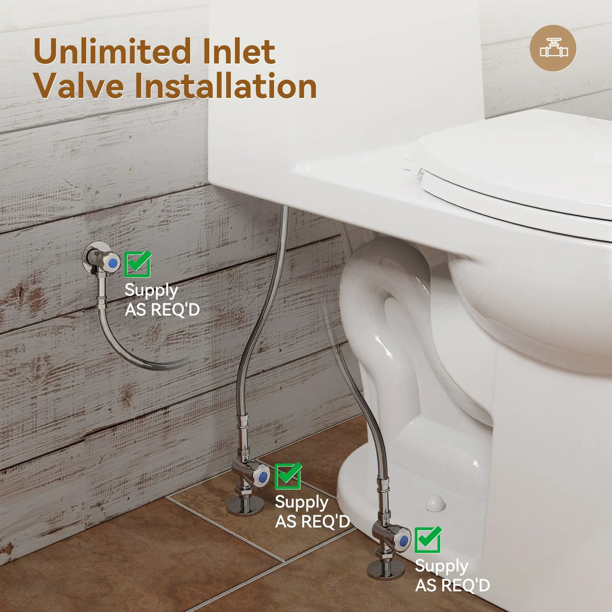 HOROW T0352W Single Flush One-Piece Toilet with ADA Chair Height, 12-Inch Rough-In