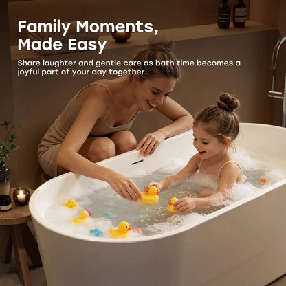 TU67-MW-OF 67" Acrylic Deep Soaking Bathtub with Premium Thickened Sealant