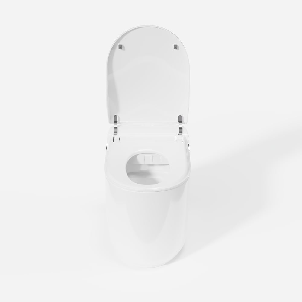 Fitro H3 Compact Smart Bidet Toilet with Tank, Dual Flush, cUPC & ETL, 0.8/ 1.28 GPF